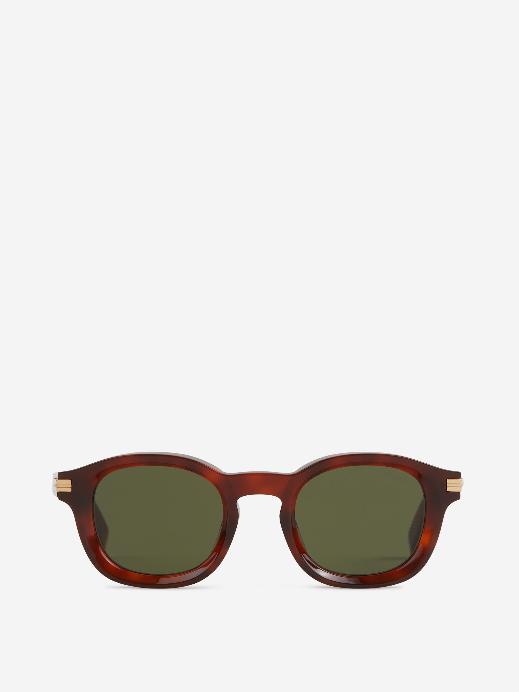 Zegna Hombre Barcelona Gafas de Sol Redondas color Marrón sku 614-003321 02 - Foto 1
