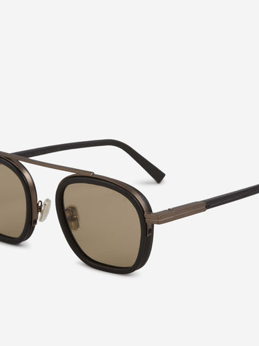 Zegna Hombre Barcelona Gafas de Sol Aviador color Marrón sku 614-003322 01 - Foto 3
