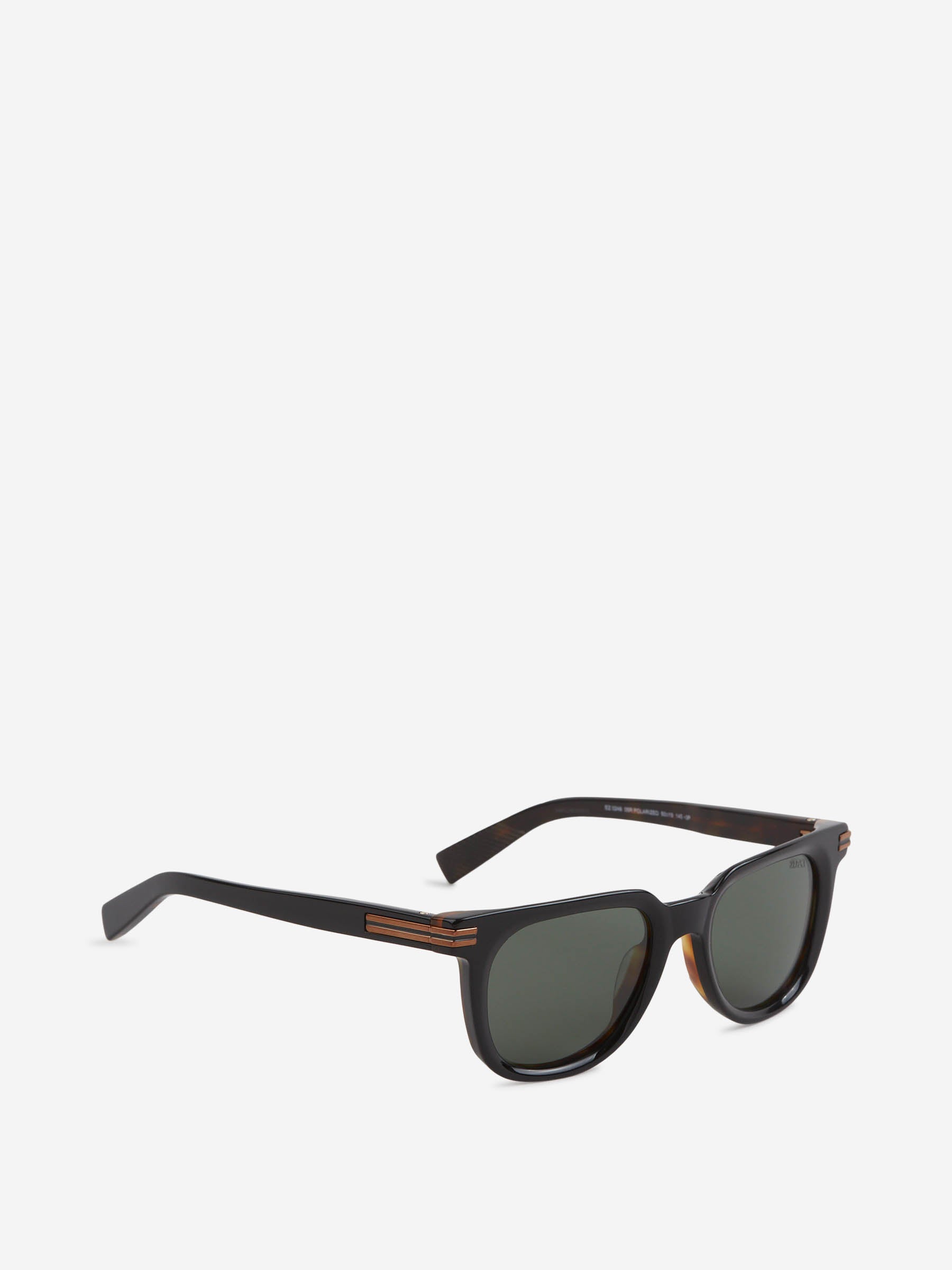 Zegna Hombre Barcelona Gafas de Sol Redondas color Negro sku 614-003325 01 - Foto 2