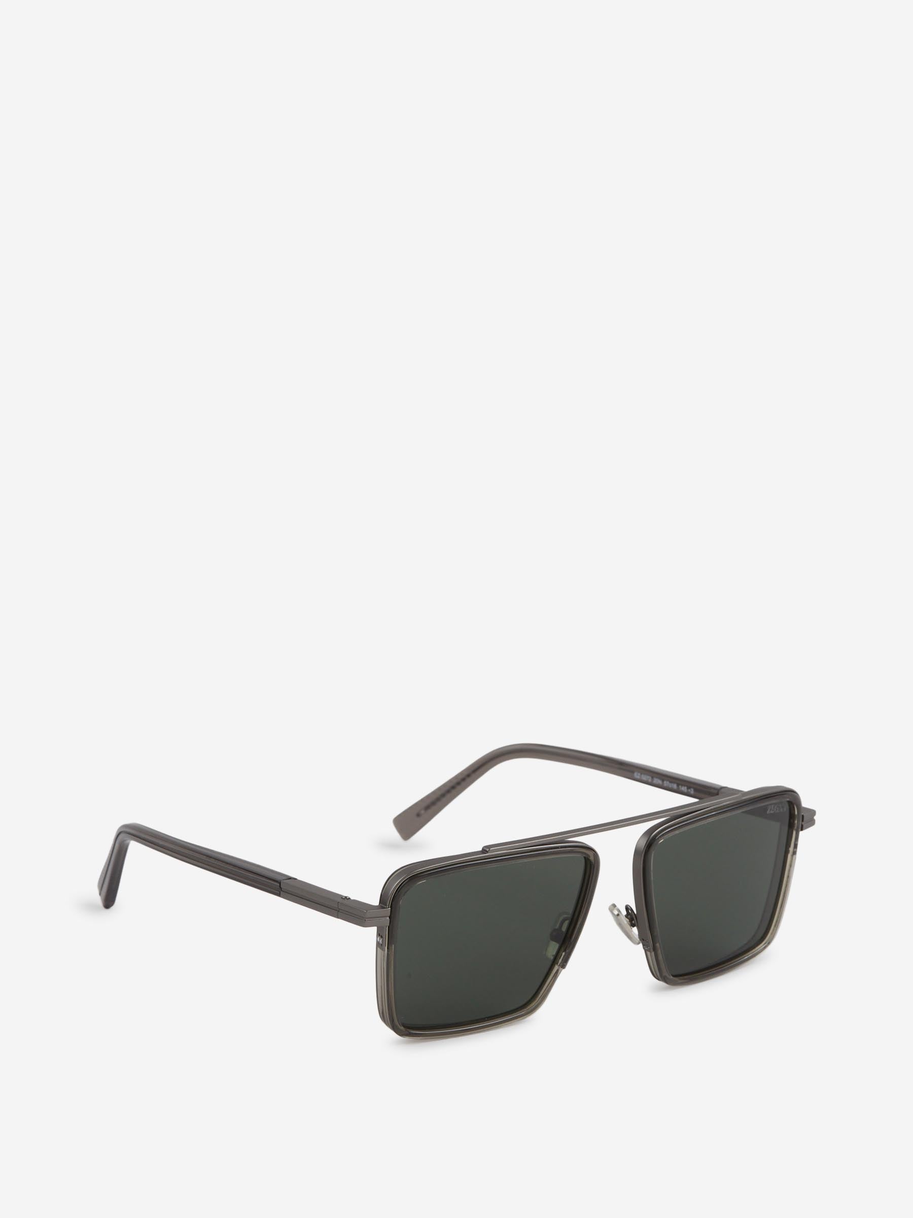Zegna Hombre Barcelona Gafas de Sol Aviador color Gris sku 614-003327 01 - Foto 2