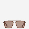 Zegna Hombre Barcelona Gafas de Sol Aviador color Marrón sku 614-003327 02 - Foto 1