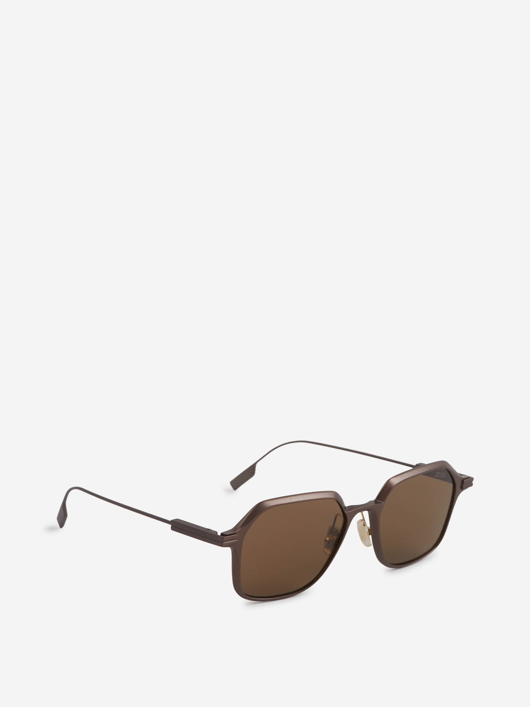 Zegna Hombre Barcelona Gafas de sol Cuadradas color Marrón sku 614-003328 01 - Foto 2