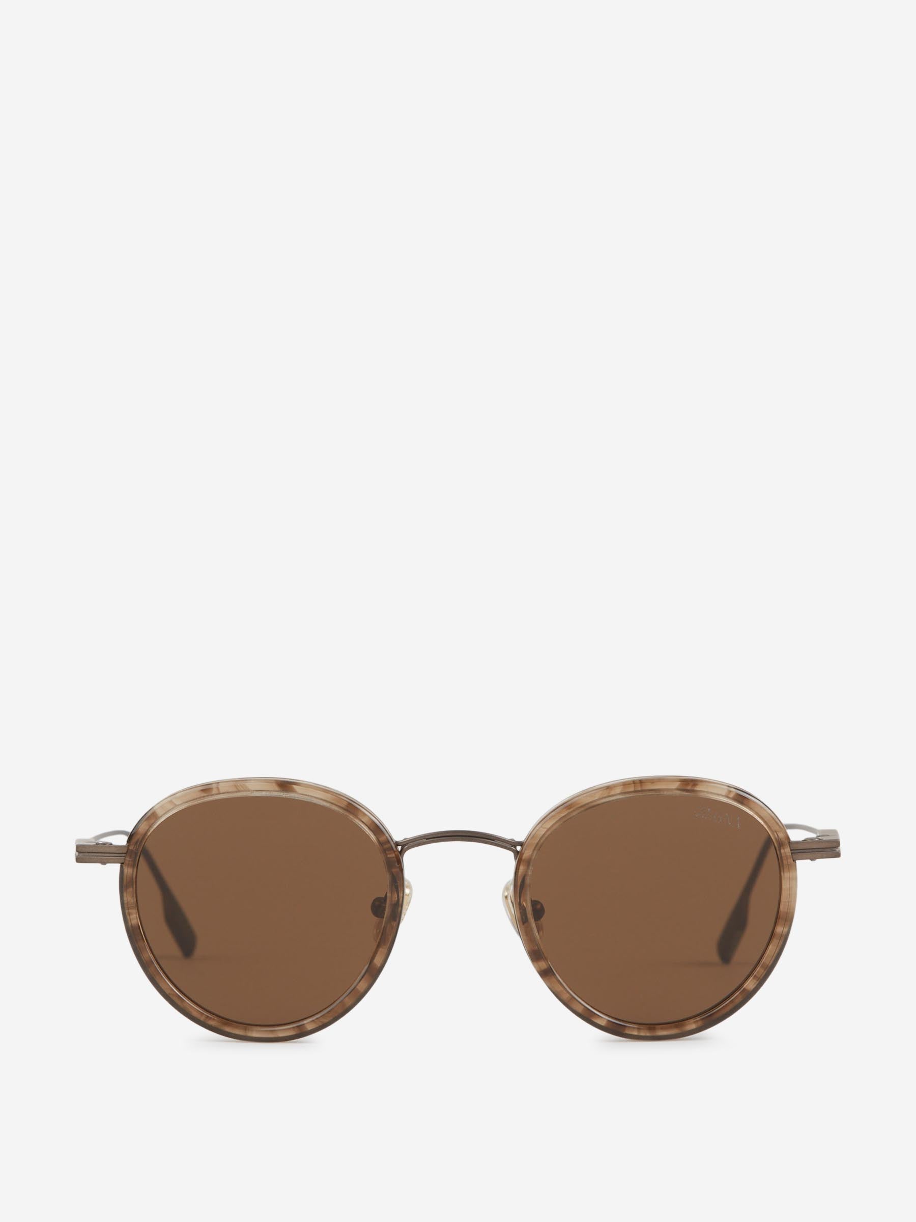 Zegna Hombre Barcelona Gafas de Sol Redondas color Marrón sku 614-003329 02 - Foto 1
