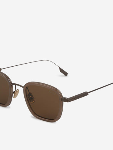 Zegna Hombre Barcelona Gafas de Sol Rectangulares color Marrón sku 614-003330 02 - Foto 3
