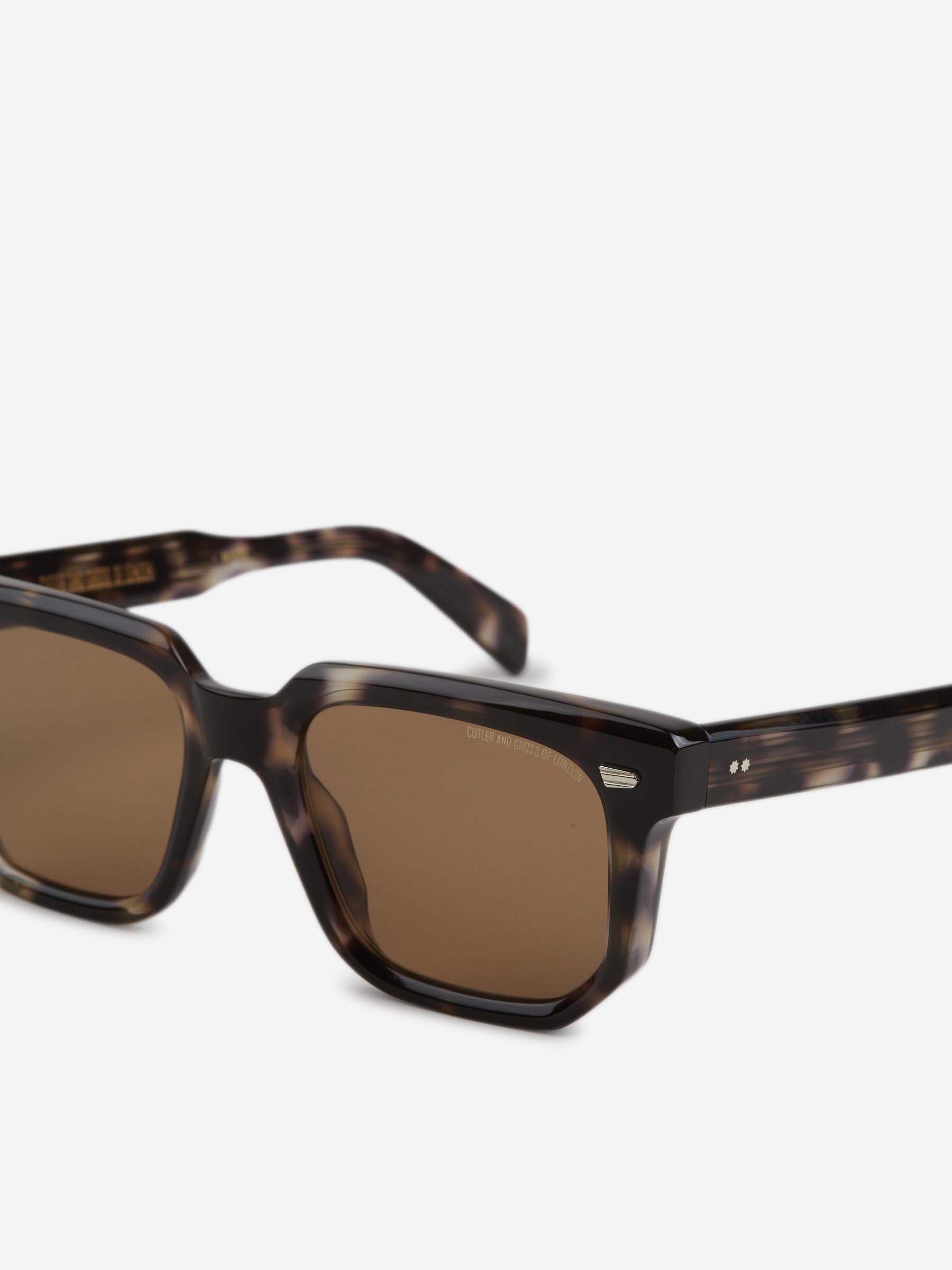 Cutler & Gross Hombre Barcelona Gafas de sol Cuadradas color Carey sku 614-003349 01 - Foto 2