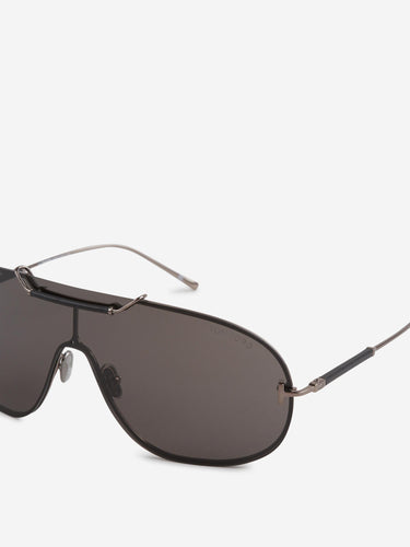 Tom Ford Hombre Barcelona Gafas de Sol Ovaladas color Negro sku 614-003357 01 - Foto 3