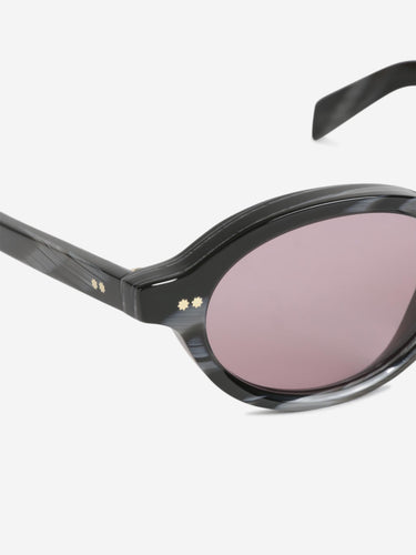 Cutler & Gross Hombre Barcelona Gafas de Sol Ovaladas color Negro sku 614-003422 01 - Foto 4