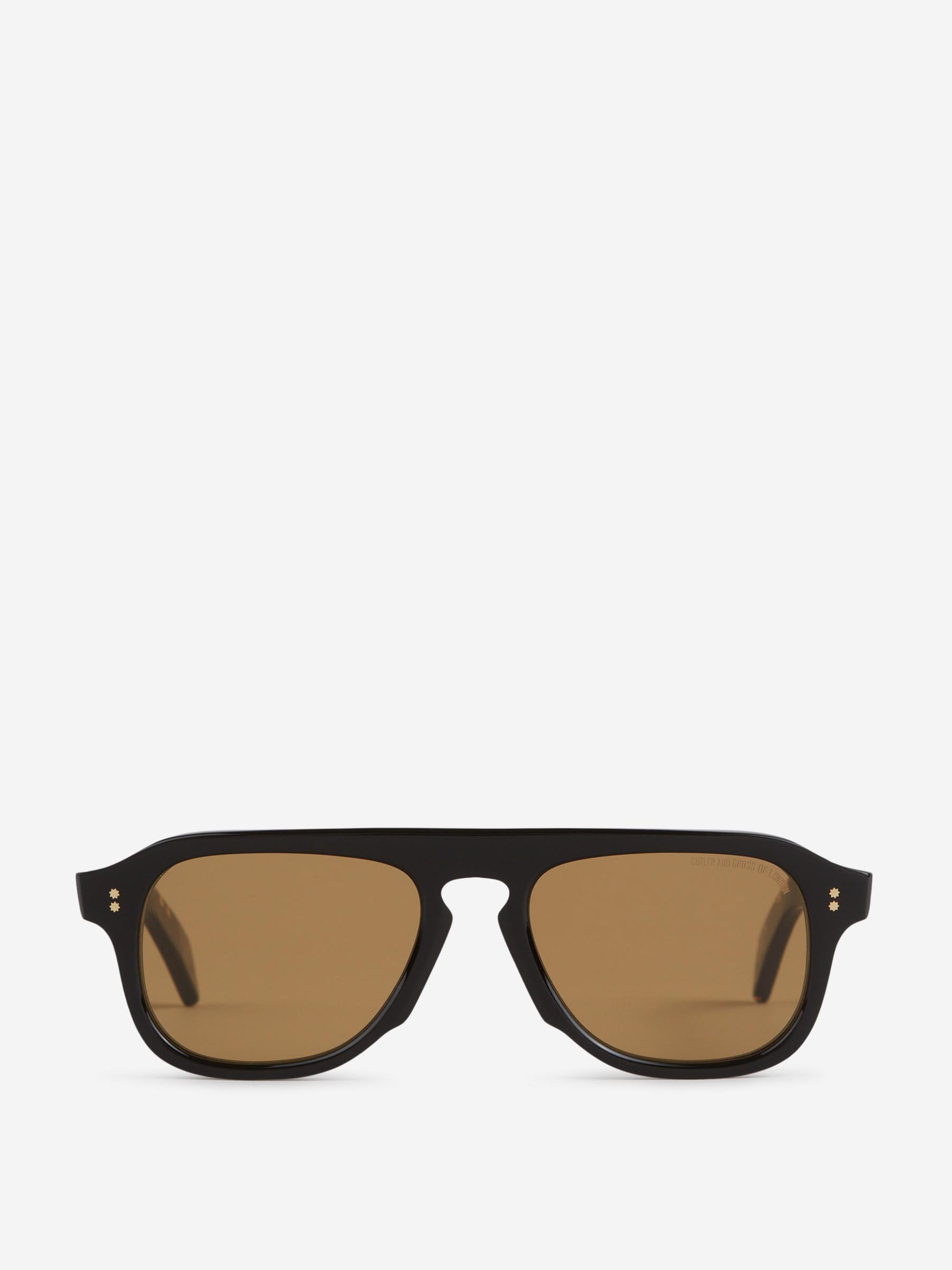 Cutler & Gross Hombre Barcelona Gafas Aviador GR14 color Negro sku 614-003424 01 - Foto 1