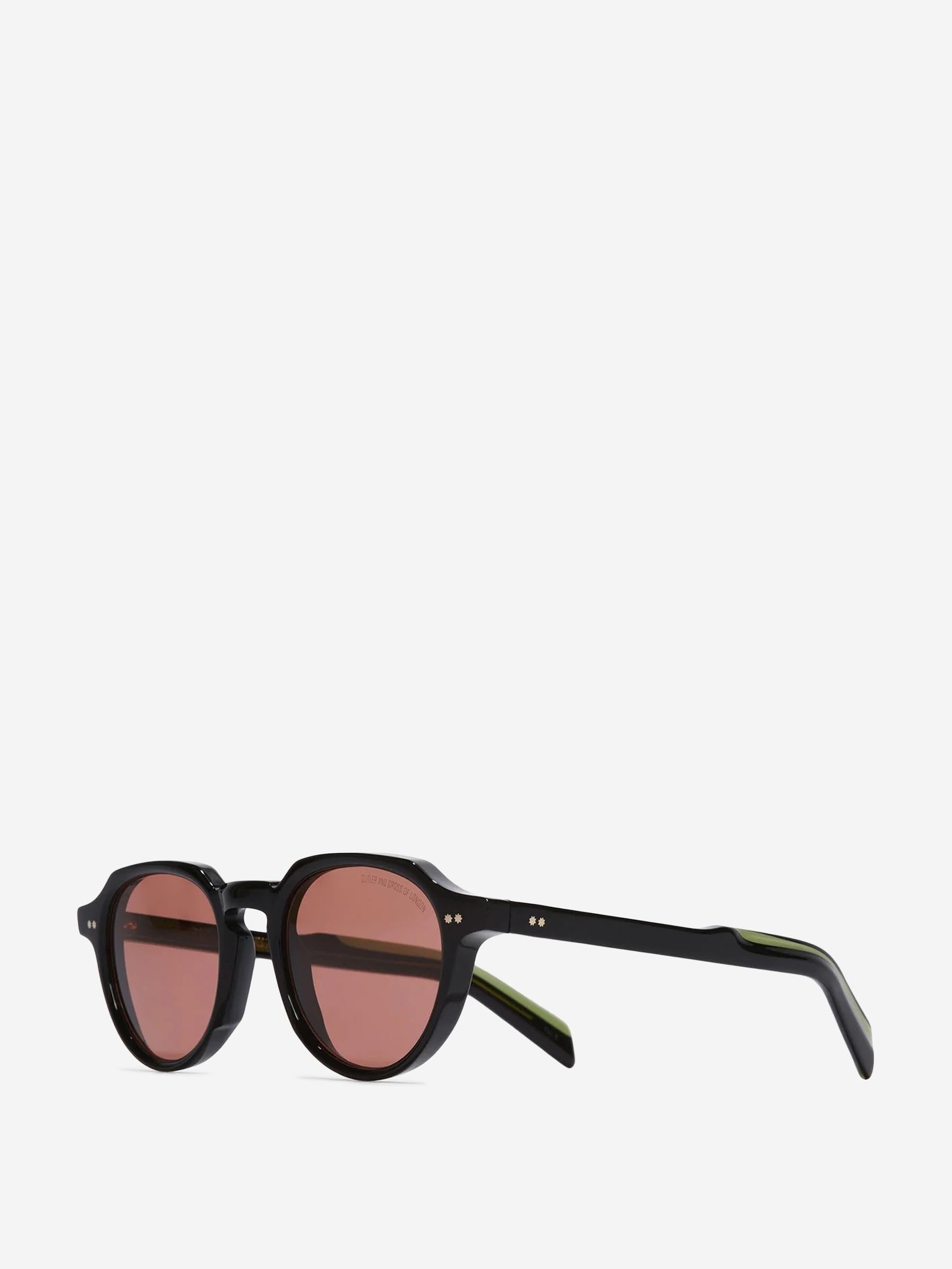 Cutler & Gross Hombre Barcelona Gafas de Sol Redondas color Negro sku 614-003427 02 - Foto 2