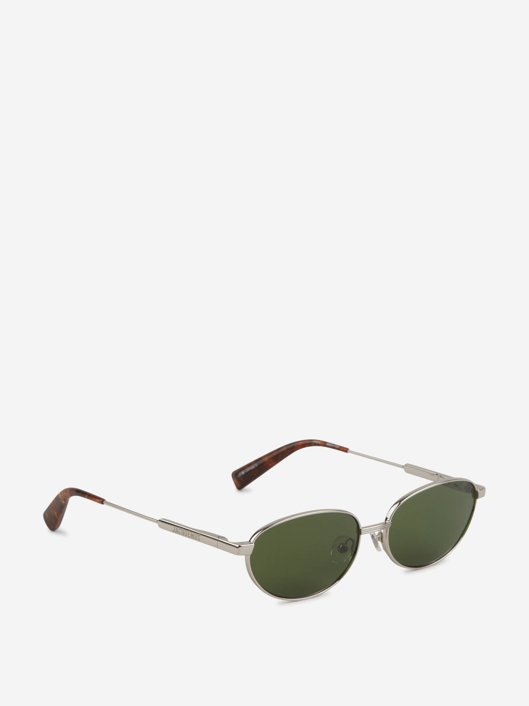 Jacquemus Hombre Barcelona Gafas de Sol Ovaladas color Plateado sku 614-003435 01 - Foto 2