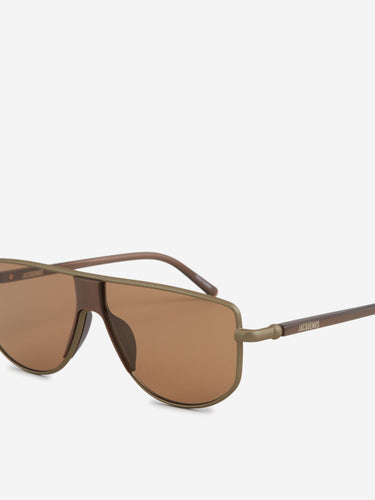 Jacquemus Hombre Barcelona Gafas de sol Cuadradas color Marrón sku 614-003436 01 - Foto 3