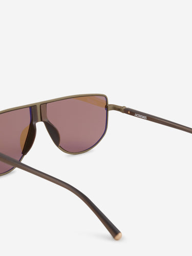 Jacquemus Hombre Barcelona Gafas de sol Cuadradas color Marrón sku 614-003436 01 - Foto 4