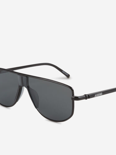 Jacquemus Hombre Barcelona Gafas de sol Cuadradas color Negro sku 614-003436 02 - Foto 3