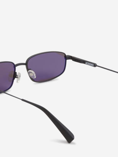 Jacquemus Hombre Barcelona Gafas de Sol Rectangulares color Negro sku 614-003438 01 - Foto 4