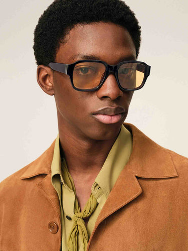 Ami Paris Hombre Barcelona Gafas 75006 color Naranja Claro sku 614-003463 02 - Foto 3