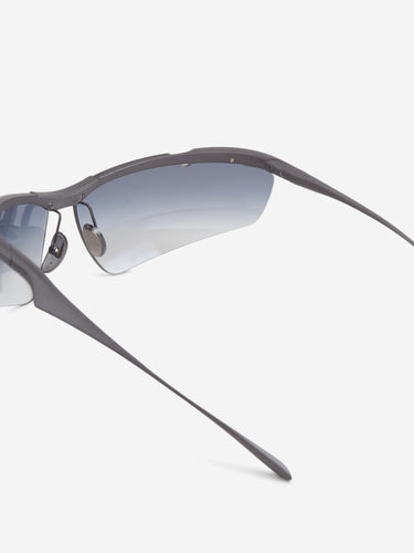 Balenciaga Hombre Barcelona Gafas de Sol Boomerang Cat color Gris Oscuro sku 614-003469 02 - Foto 5