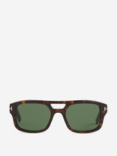 Tom Ford Hombre Barcelona Gafas de Sol Rectangulares color Carey sku 614-003498 01 - Foto 1