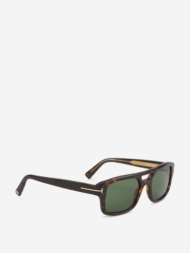 Tom Ford Hombre Barcelona Gafas de Sol Rectangulares color Carey sku 614-003498 01 - Foto 2