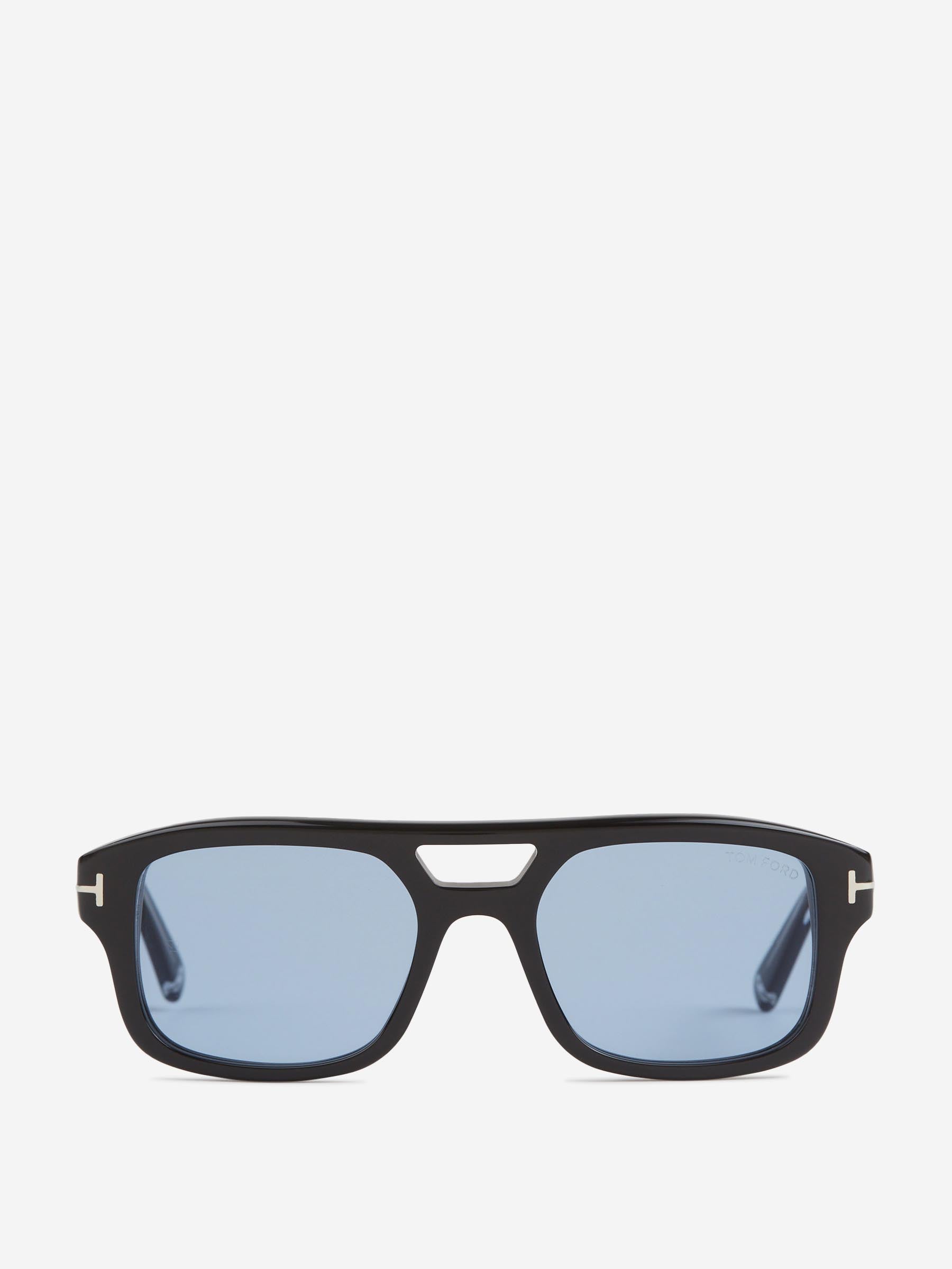 Tom Ford Hombre Barcelona Gafas de Sol Rectangulares color Carey sku 614-003501 01 - Foto 1