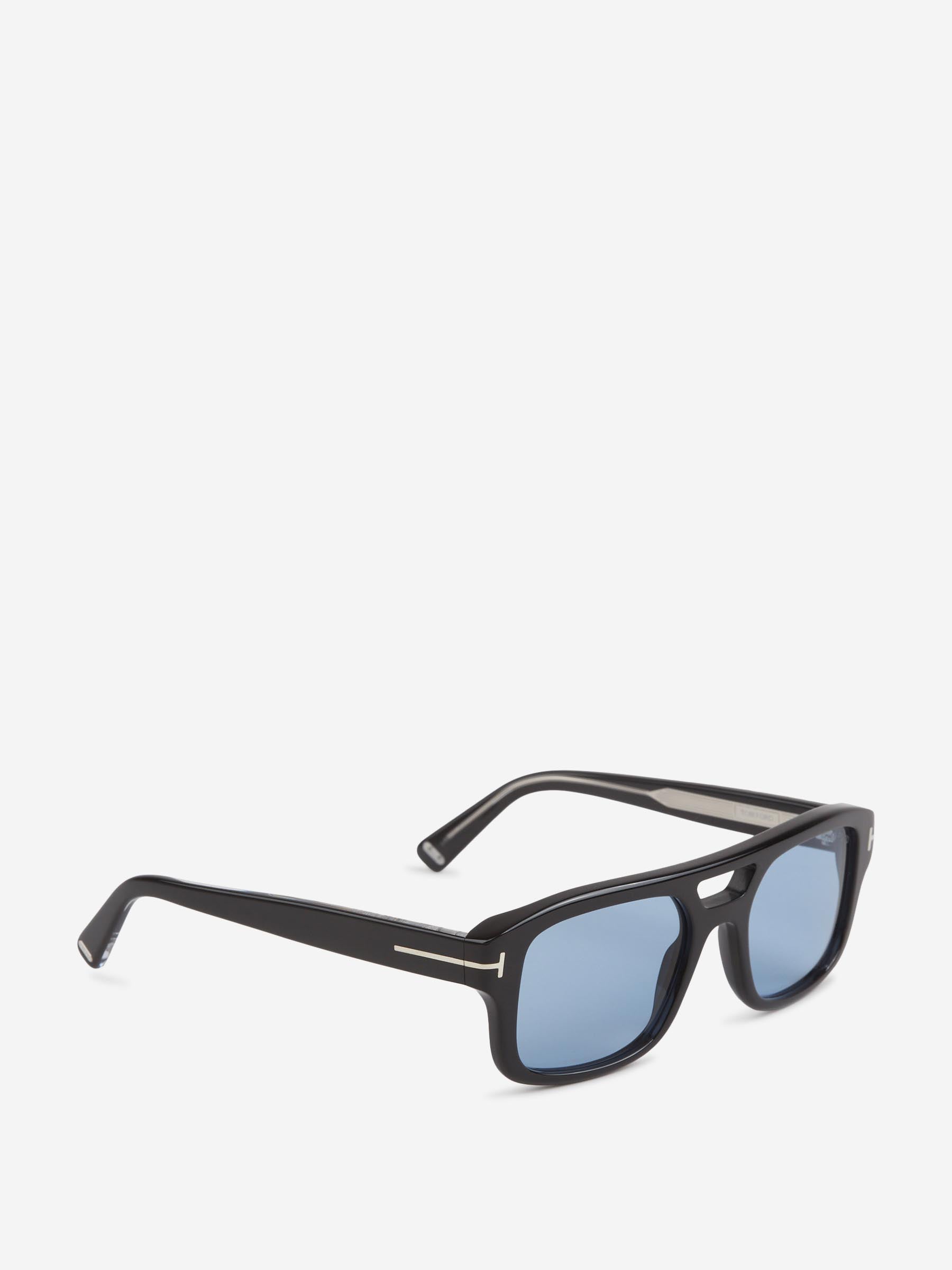 Tom Ford Hombre Barcelona Gafas de Sol Rectangulares color Carey sku 614-003501 01 - Foto 2