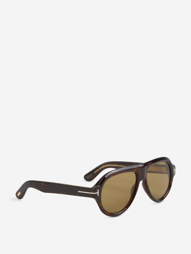 Tom Ford Hombre Barcelona Gafas de Sol Estilo Aviador color Carey sku 614-003503 01 - Foto 2