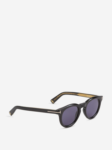 Tom Ford Hombre Barcelona Gafas de Sol Redondas color Negro sku 614-003504 01 - Foto 2