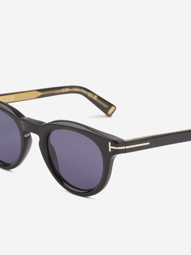 Tom Ford Hombre Barcelona Gafas de Sol Redondas color Negro sku 614-003504 01 - Foto 3