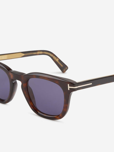 Tom Ford Hombre Barcelona Gafas de Sol Redondeadas color Carey sku 614-003505 01 - Foto 3