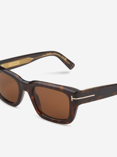Tom Ford Hombre Barcelona Gafas de Sol Rectangulares color Carey sku 614-003506 01 - Foto 3