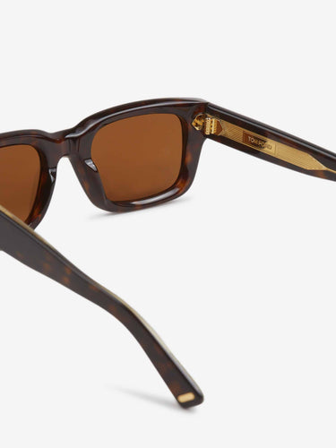 Tom Ford Hombre Barcelona Gafas de Sol Rectangulares color Carey sku 614-003506 01 - Foto 4
