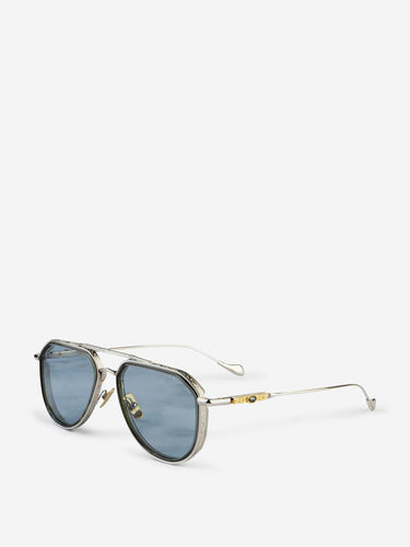 C.& G. The Great Frog Hombre Barcelona Gafas de Sol Aviador color Plateado sku 614-003587 02 - Foto 2