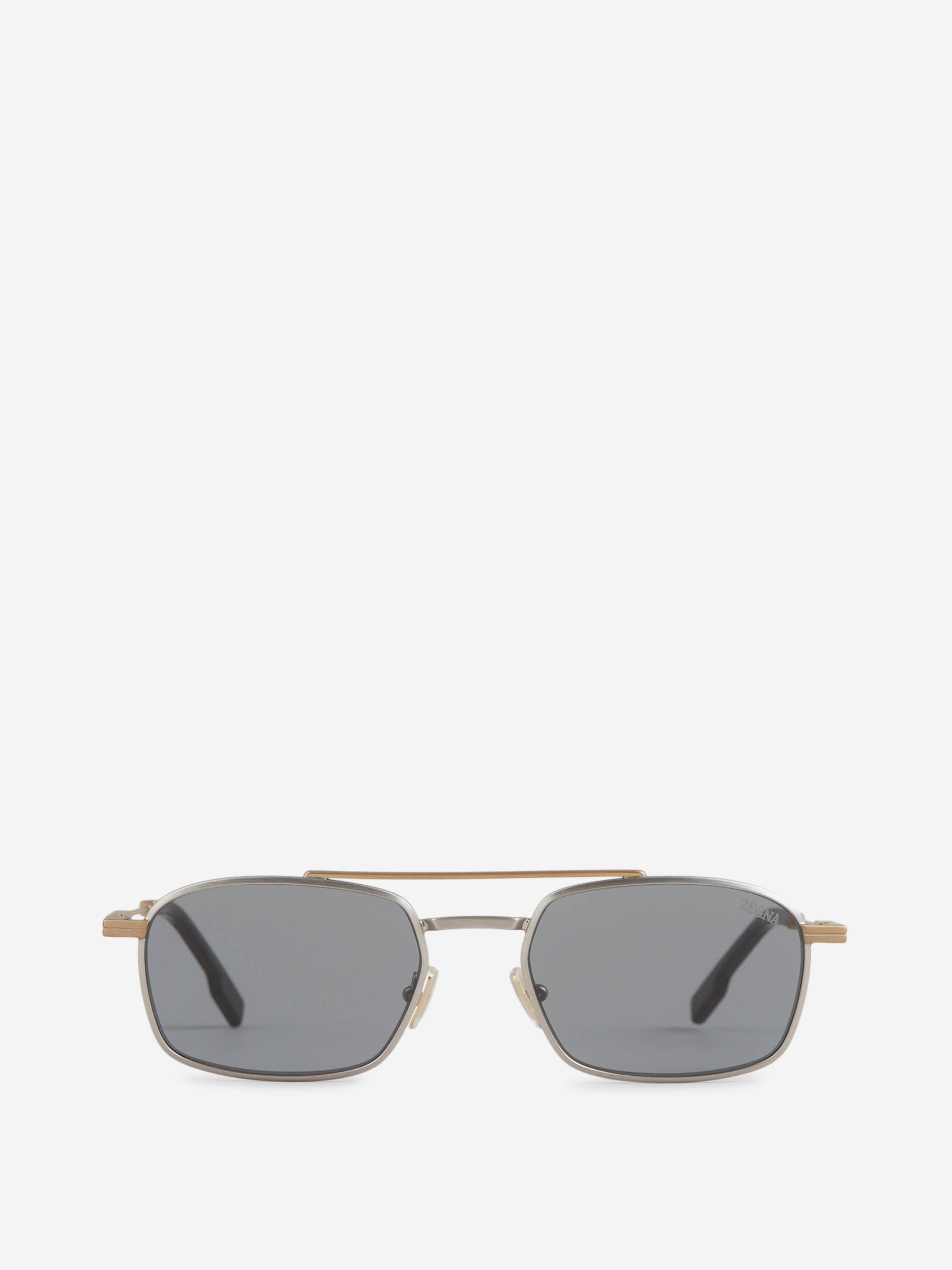 Zegna Hombre Barcelona Gafas de Sol Rectangulares color Plateado sku 614-003601 01 - Foto 1