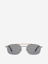 Zegna Hombre Barcelona Gafas de Sol Rectangulares color Plateado sku 614-003601 01 - Foto 1