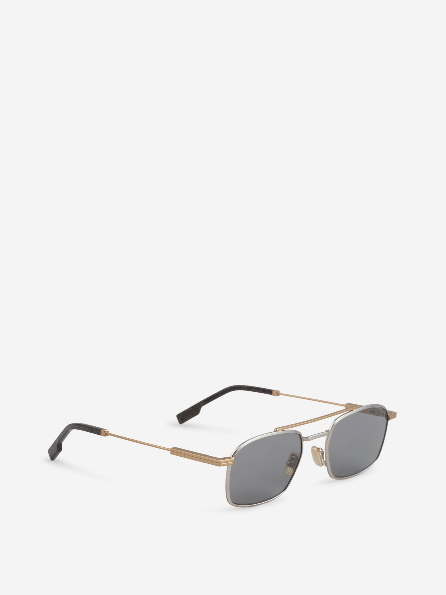 Zegna Hombre Barcelona Gafas de Sol Rectangulares color Plateado sku 614-003601 01 - Foto 2