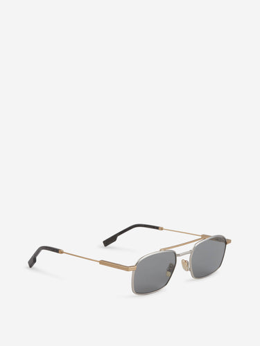 Zegna Hombre Barcelona Gafas de Sol Rectangulares color Plateado sku 614-003601 01 - Foto 2