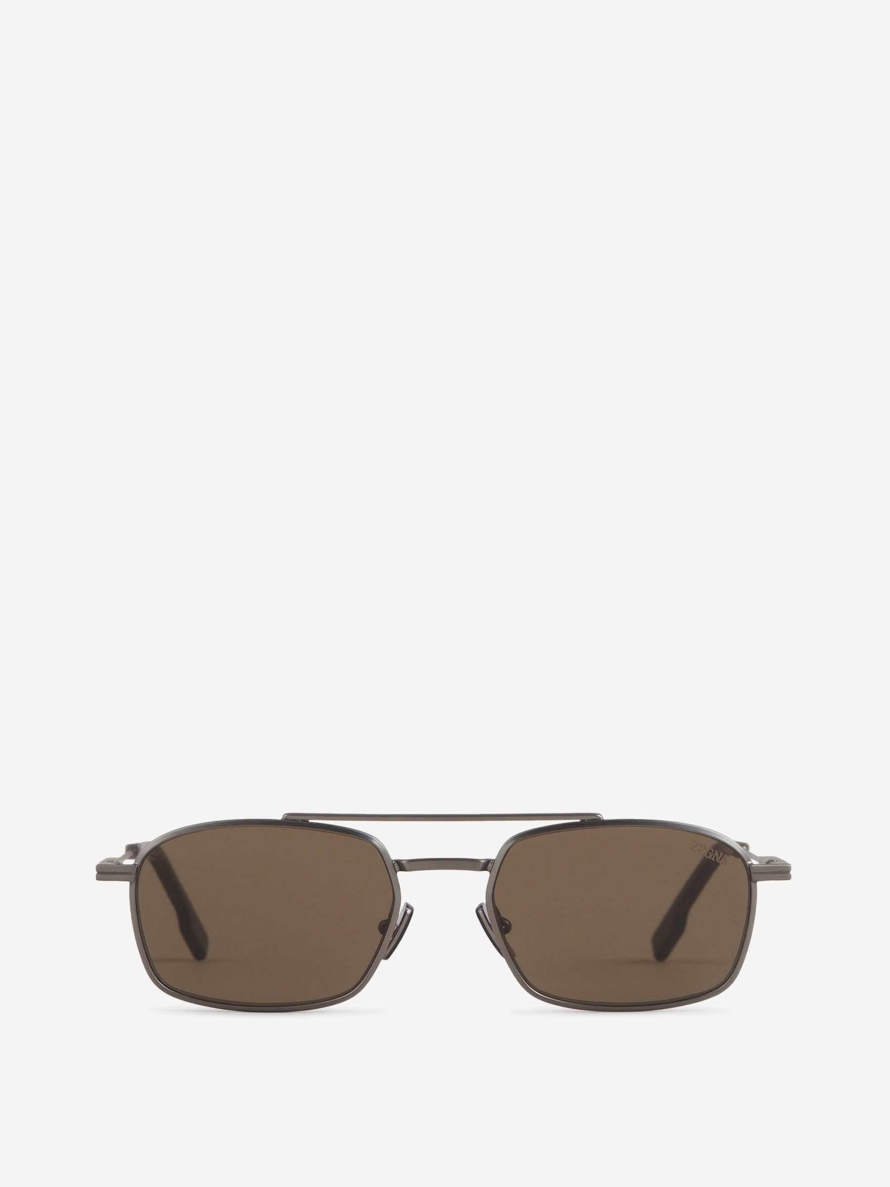 Zegna Hombre Barcelona Gafas de Sol Rectangulares color Negro sku 614-003601 02 - Foto 1
