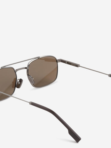 Zegna Hombre Barcelona Gafas de Sol Rectangulares color Negro sku 614-003601 02 - Foto 4