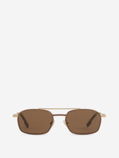 Zegna Hombre Barcelona Gafas de Sol Rectangulares color Dorado sku 614-003601 03 - Foto 1