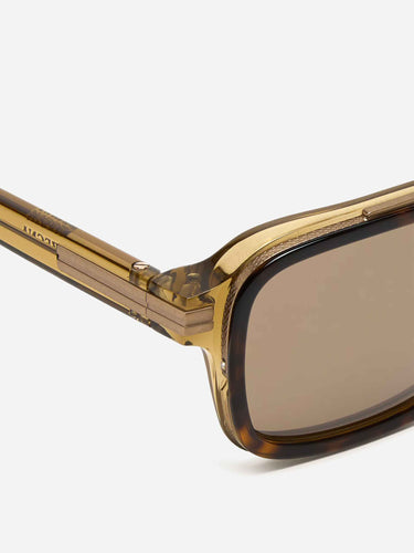 Zegna Hombre Barcelona Gafas de Sol Cuadradas color Carey sku 614-003602 02 - Foto 3