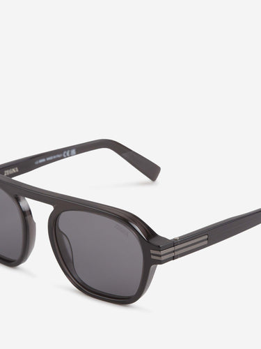 Zegna Hombre Barcelona Gafas de Sol Aviador color Negro sku 614-003604 01 - Foto 3