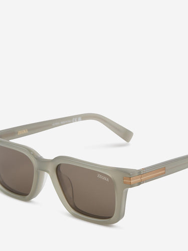 Zegna Hombre Barcelona Gafas de Sol Cuadradas color Gris sku 614-003607 01 - Foto 3
