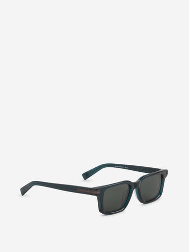 Zegna Hombre Barcelona Gafas de Sol Cuadradas color Verde Turquesa sku 614-003607 02 - Foto 2