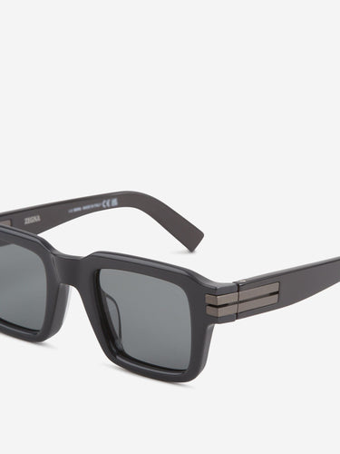 Zegna Hombre Barcelona Gafas de Sol Cuadradas color Gris Antracita sku 614-003608 02 - Foto 3