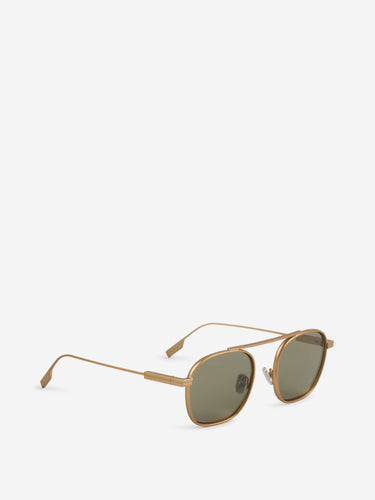 Zegna Hombre Barcelona Gafas de Sol Aviador color Dorado sku 614-003610 01 - Foto 2