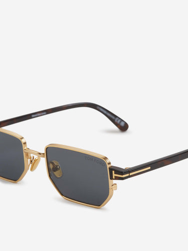 Tom Ford Hombre Barcelona Gafas de Sol Liam color Dorado sku 614-003647 02 - Foto 3