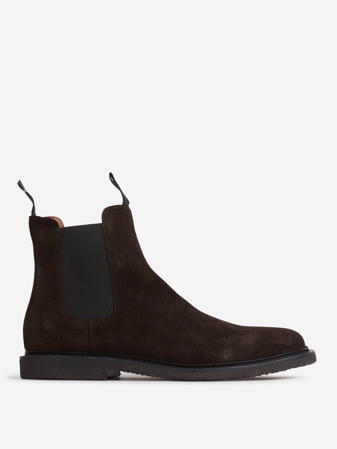 Common Projects Hombre Barcelona Botines Chelsea Ante color Marrón Oscuro sku 615-000004 01 - Foto 1