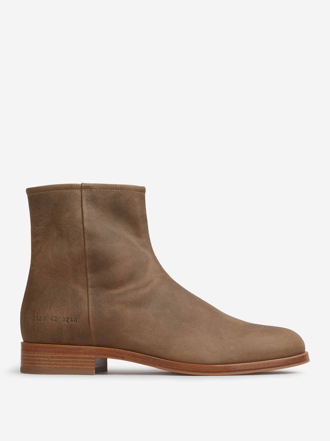 Common Projects Hombre Barcelona Botas Zipper color Taupe sku 615-000005 01 - Foto 1