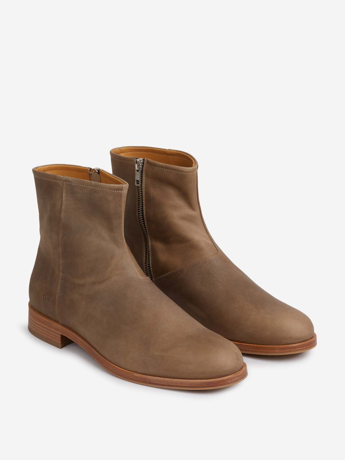 Common Projects Hombre Barcelona Botas Zipper color Taupe sku 615-000005 01 - Foto 2
