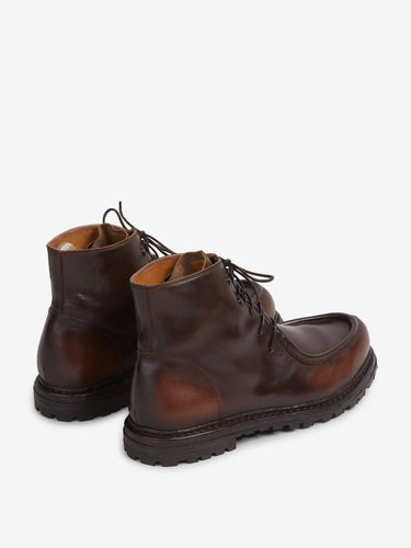 Officine Creative Hombre Barcelona Botines Volcov color Marrón Oscuro sku 615-000013 01 - Foto 3