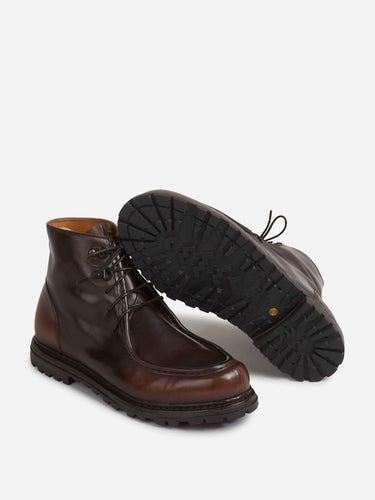 Officine Creative Hombre Barcelona Botines Volcov color Marrón Oscuro sku 615-000013 01 - Foto 4